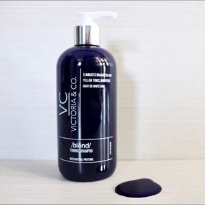 Purple toning shampoo